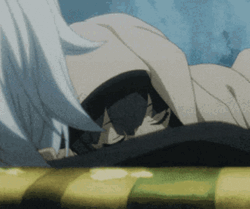 Hestia DanMachi Sleeping GIF