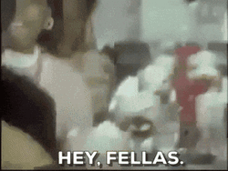 Hey All My Fellas Kid Peeking GIF