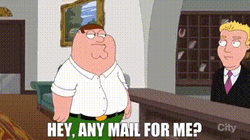 Hey Any Mail For Me Peter Griffin GIF