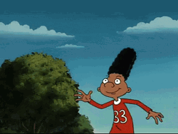 Hey Arnold Gerald Johanssen Frisbee GIF