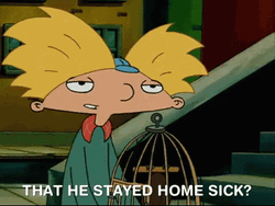 Hey Arnold Home Sick GIF