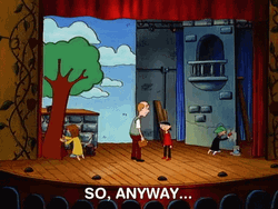 Hey Arnold Rhonda Oh No Anyway GIF