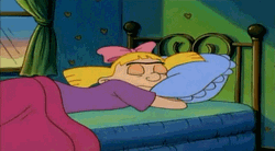 Hey Arnold Sleepy Helga On Bed