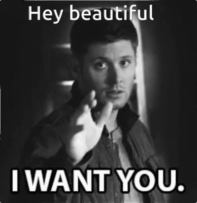 Hey Beautiful I Want You GIF