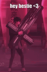 Hey Bestie Trigun Stampede GIF