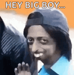 Hey Big Boy Flying Kiss GIF