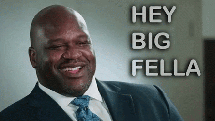 Hey Big Boy Shaquille O'Neal GIF