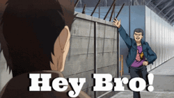 Hey Bro Excited Shenmue Waving GIF