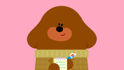 Hey Duggee Take Notes GIF