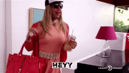 Hey Girl Hey I'm Here Now GIF