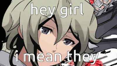 Hey Girl I Mean Words GIF