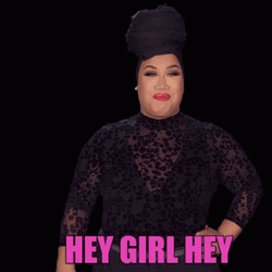 Hey Girl Sassy Wave GIF