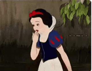 Hey Girl Snow White Waving GIF