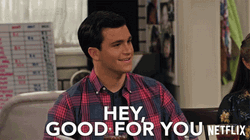 Hey Good For You Smile GIF