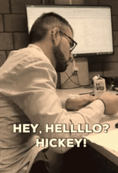 Hey Hello Hickey GIF