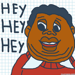 Hey Hey Hey Fat Albert Animation  GIF