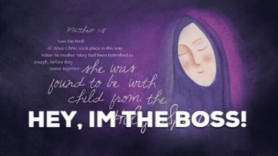 Hey Im The Boss Poster GIF