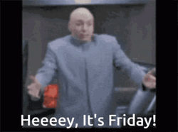 Hey It's Friday Dr. Evil Austin Powers GIF