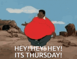 Hey It's Throwback Thursday Fat Albert GIF
