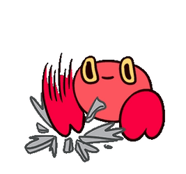 Hey Siri Show Me A Cute Crab Smashing A Laptop GIF