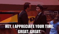 Hey Thank You For Your Time Great GIF