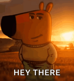 Hey There Chill Guy On Sunset GIF