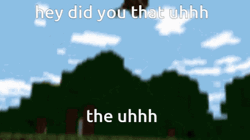 Hey Uhh Flying Skateboard Minecraft GIF
