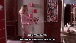 Hey You Guys Bubbly Lady Bringing Drinks GIF