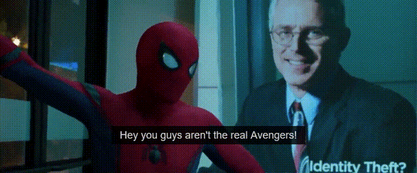 Hey You Guys Spiderman Calling Criminals GIF