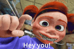 Hey You Nemo Girl With Braces