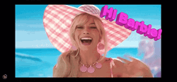 Hi Barbie Mobile Phone Homescreen GIF