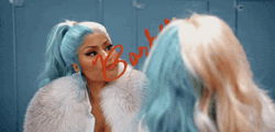 Hi Barbie Nicki Minaj Scribbling On Mirror GIF