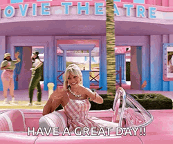 Hi Barbie Waving Have A Great Day GIF