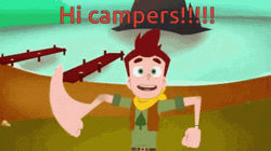 Hi Camper Camp Camp GIF