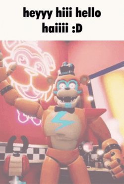 Hi Hello Fnaf Meme GIF