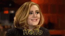 Hi Hello From The Other Side GIF