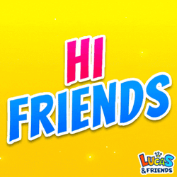 Hi Hi Friends GIF