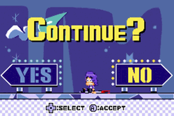 Hi Hi Puffy AmiYumi: Kaznapped Game Over GIF