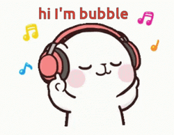 Hi I'm Bubble Dancing  GIF
