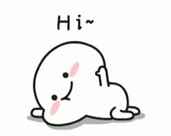Hi There Quby Chan Cartoon GIF