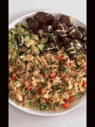 Hibachi Super Bowl Meal GIF