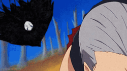 Hidan Being Countered By Wind Attack GIF