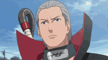 Hidan Smirking While Staring GIF