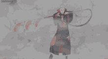 Hidan Swerving His Scythe On The Smoke GIF