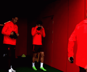 Hiding Luis Diaz GIF