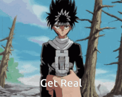 Hiei Dash Faster Than Bullet GIF