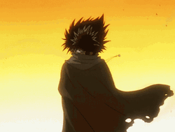 Hiei Fierce Eye Windy Golden Hour GIF
