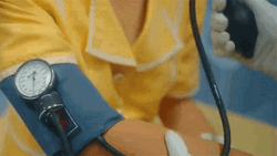 High Blood Pressure Sphygmomanometer Pumping GIF