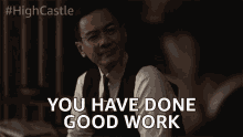 High Castle  Arnold Chun Great Work GIF