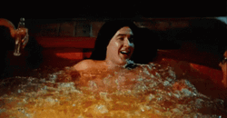 High Five In Hot Tub Time Machine GIF